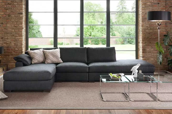 BW Sofa dunkel