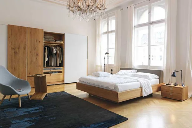Schlafzimmer Massivholz